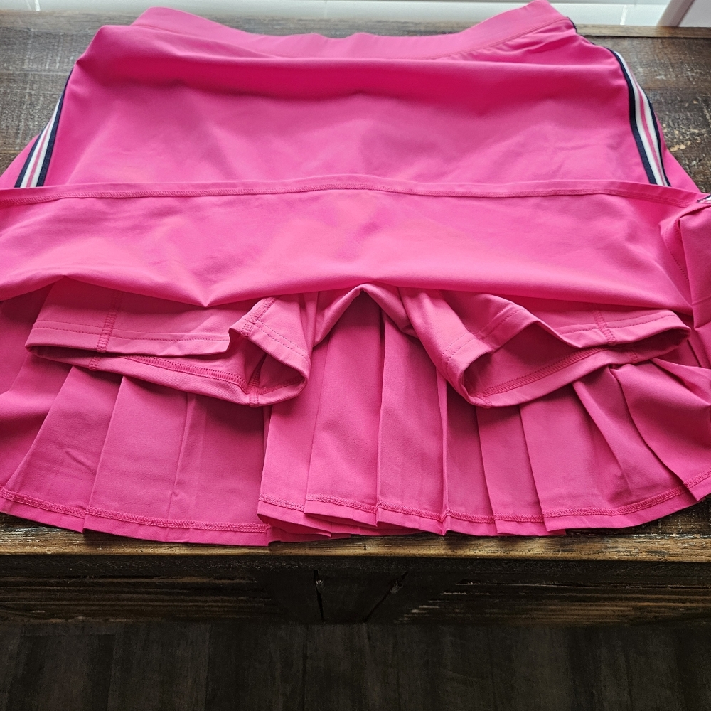 RLX Ralph Lauren Golf Concept 3 Pink Skort Pleated Back $148 Nwt Size Small - Picture 6 of 10